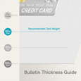 Bulletin Paper Thickness Guide