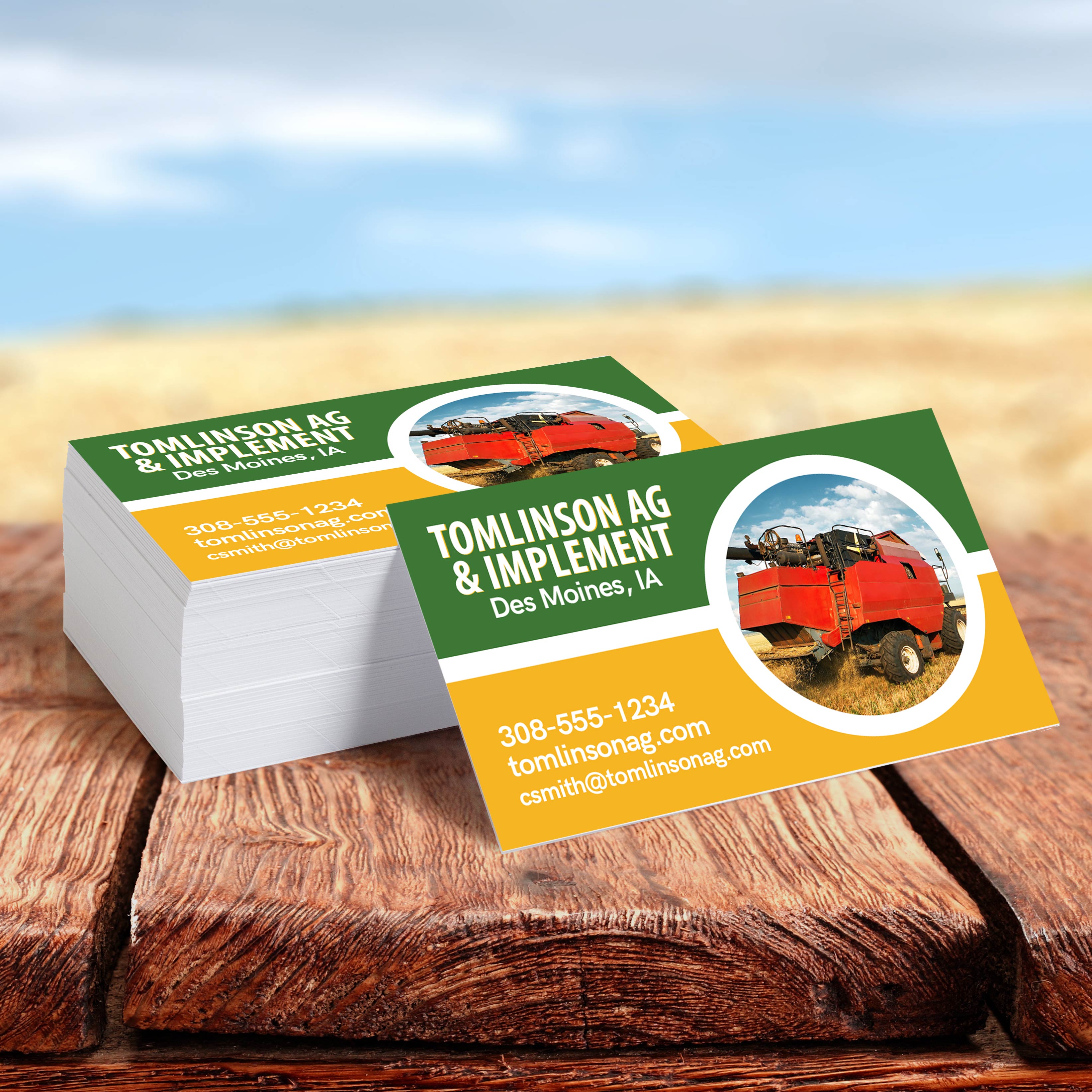 Agricultural Business Cards