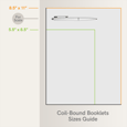 Coil-Bound Booklets Sizes