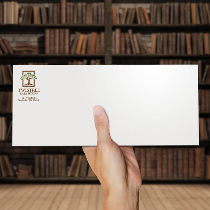 Promote your business with full-color #10 envelopes printed with your company logo and return address.