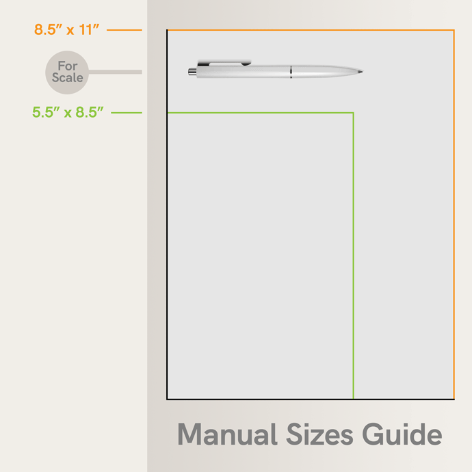 Manual Sizes