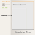 Newsletter Sizes