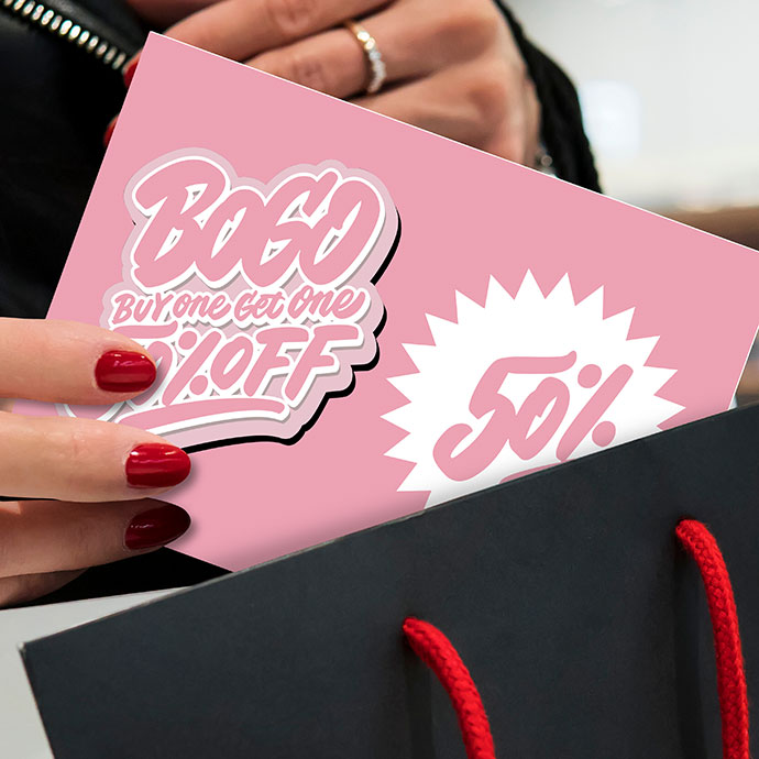 Get cheap bulk postcard printing and mail your offering to every household in your area.