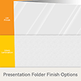 Presentation Folder Finish Options