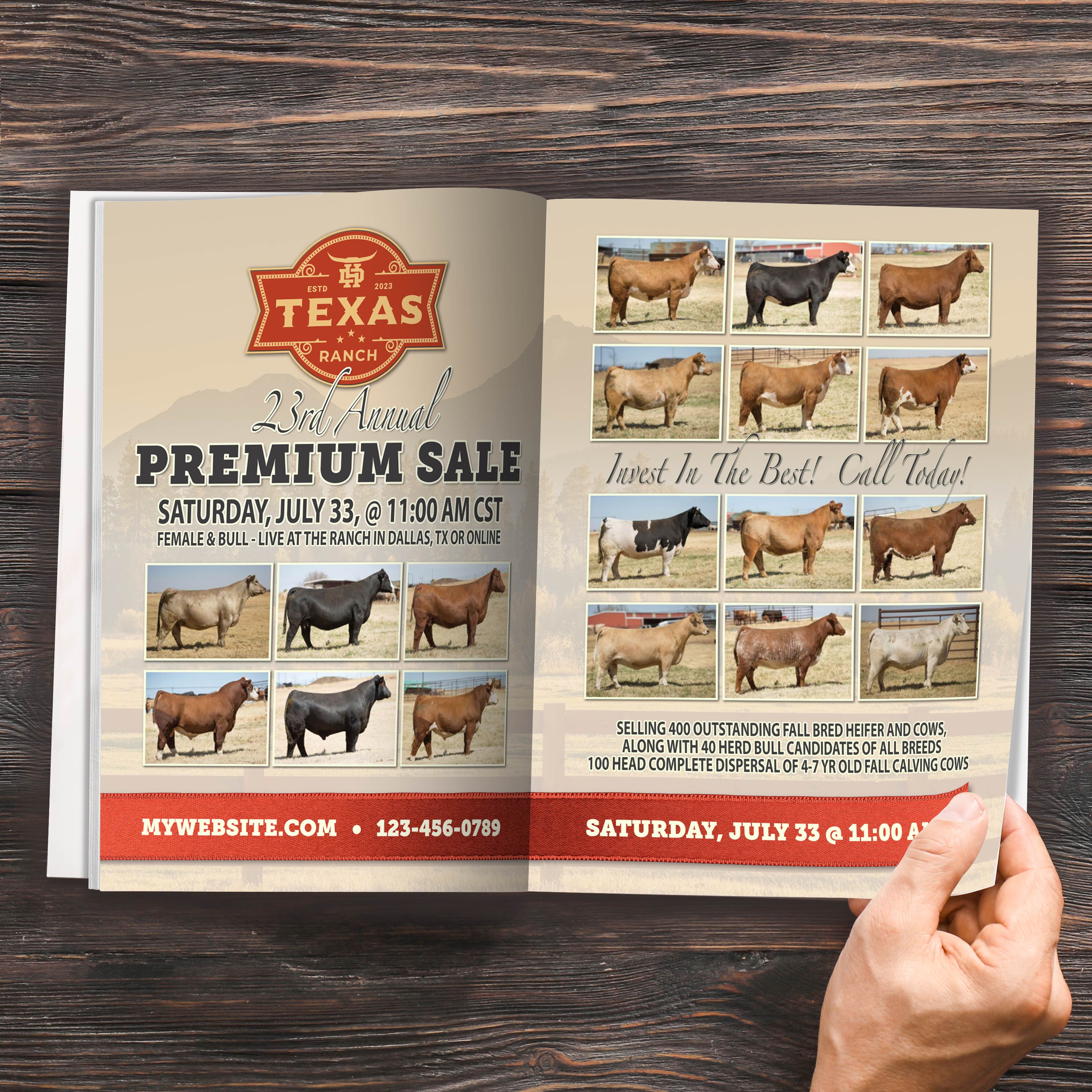 Agricultural Saddle-Stitched Booklets