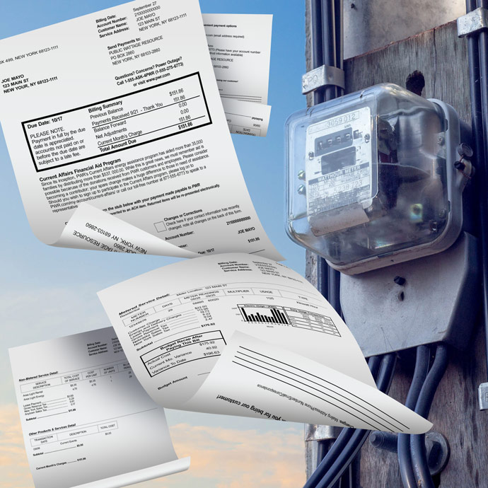 Pre-printed statements are available with two-sided printing.