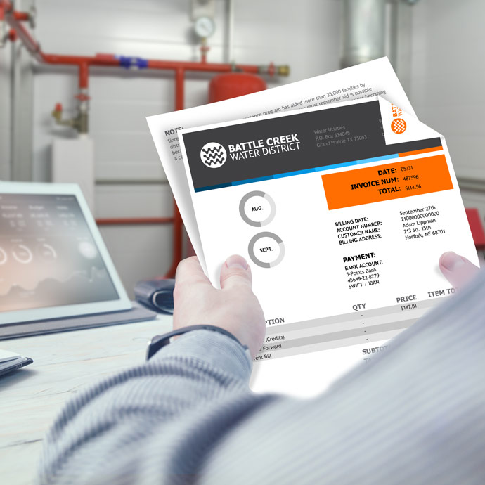 Custom full-color, two-sided printing communicates your brand's professionalism.