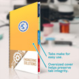 8.5″ x 11″ Full-Color Cover (Printed On 12 pt. Cover Stock) & Interior Pages (Printed on 60 lb. Text White Paper)